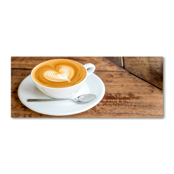 Quadro vetro acrilico Caffè in tazza