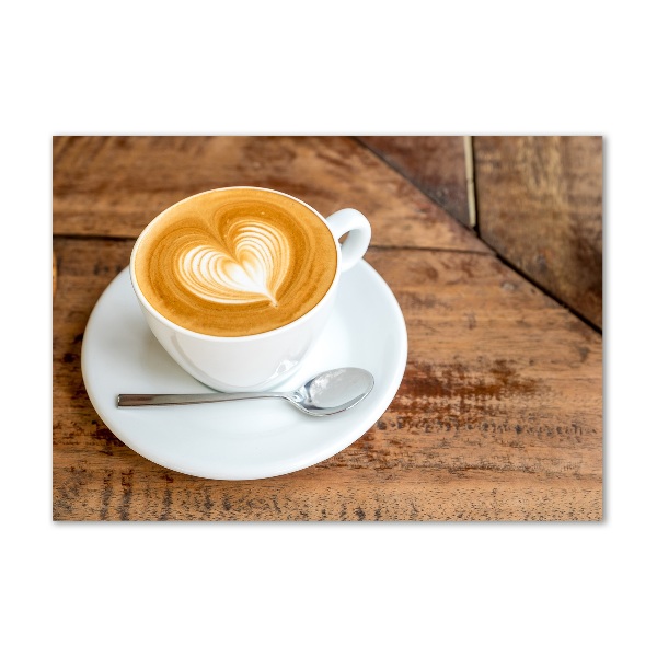 Quadro vetro acrilico Caffè in tazza