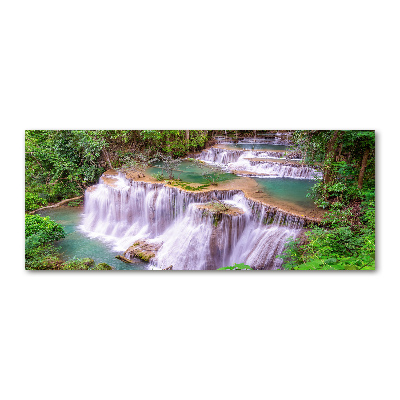 Quadro vetro acrilico Cascata in Thailandia