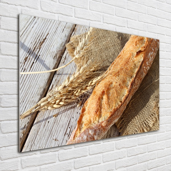 Quadro in vetro acrilico Baguette fresca