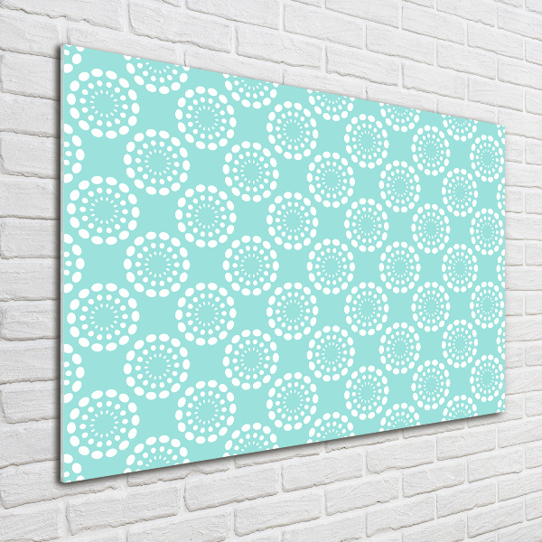 Quadro su vetro acrilico Sfondo geometrico