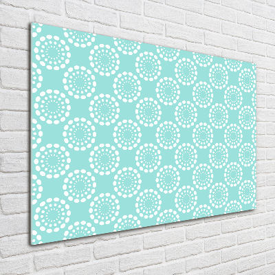 Quadro su vetro acrilico Sfondo geometrico