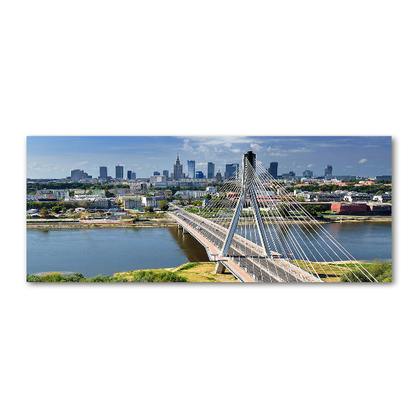 Quadro in vetro acrilico Varsavia, Polonia