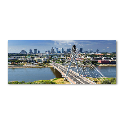 Quadro in vetro acrilico Varsavia, Polonia