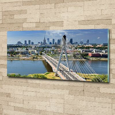 Quadro in vetro acrilico Varsavia, Polonia