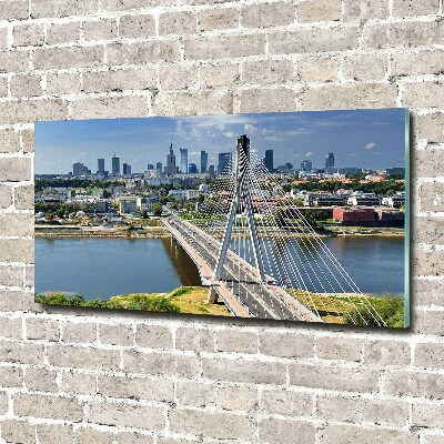 Quadro in vetro acrilico Varsavia, Polonia