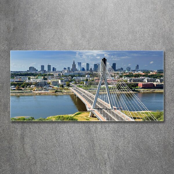 Quadro in vetro acrilico Varsavia, Polonia