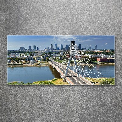 Quadro in vetro acrilico Varsavia, Polonia