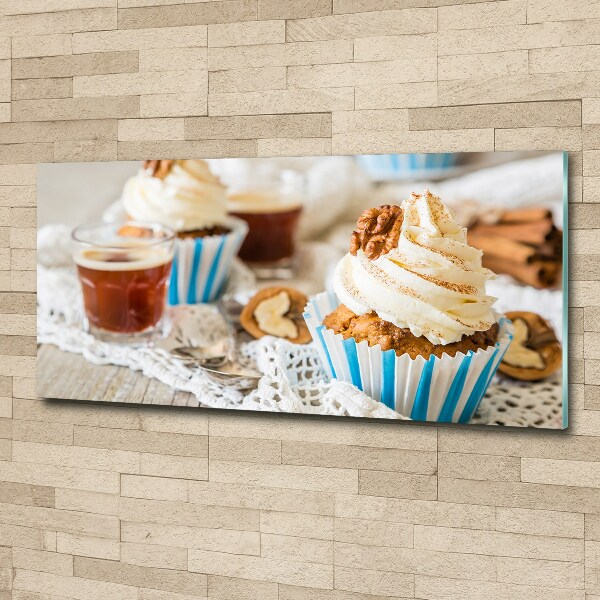 Quadro su vetro acrilico Cupcakes