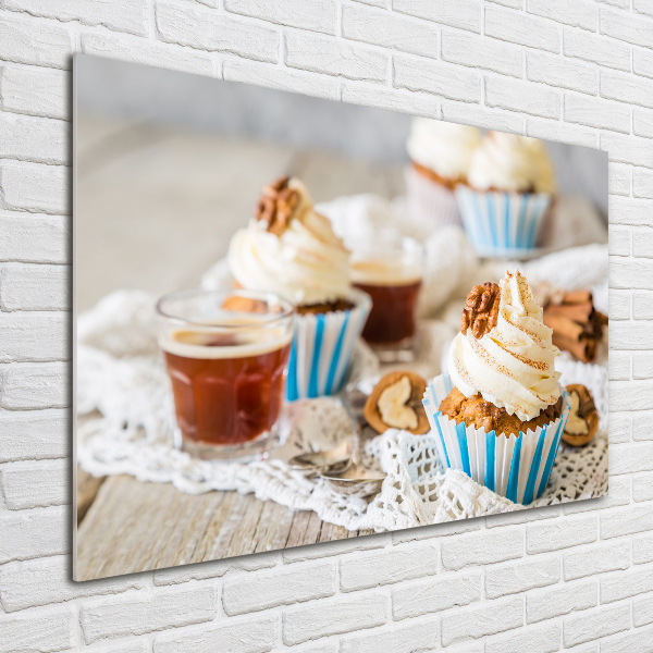 Quadro su vetro acrilico Cupcakes