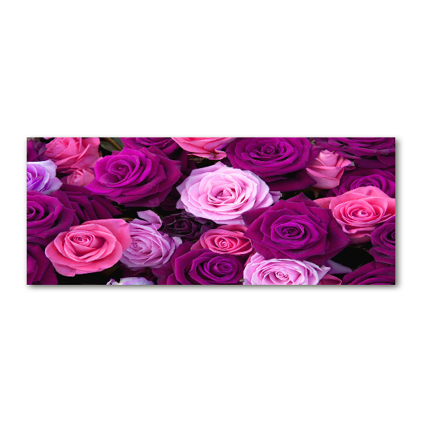 Quadro su vetro acrilico Rose