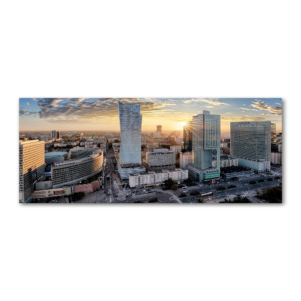 Quadro su vetro acrilico Varsavia, Polonia