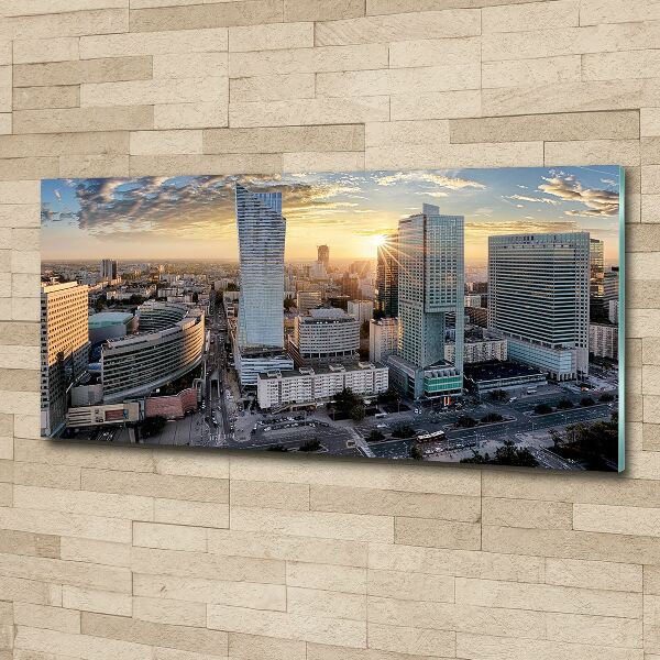 Quadro su vetro acrilico Varsavia, Polonia