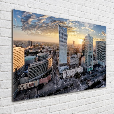 Quadro su vetro acrilico Varsavia, Polonia
