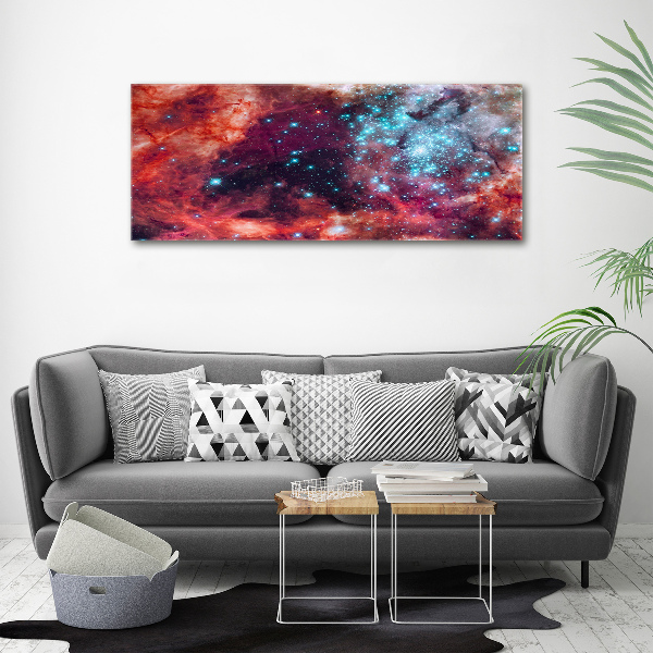 Quadro vetro acrilico Nube di Magellano