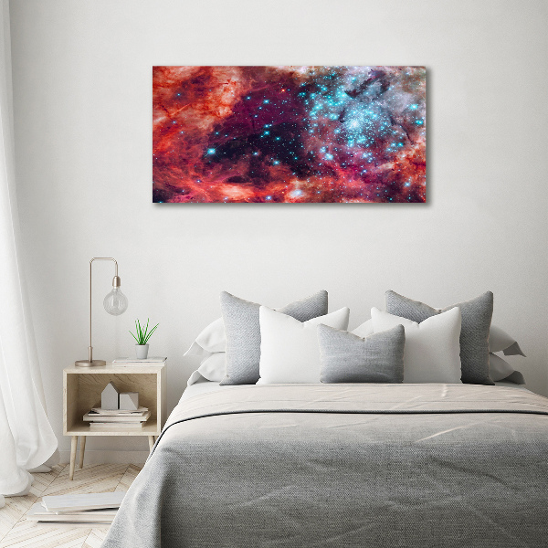 Quadro vetro acrilico Nube di Magellano