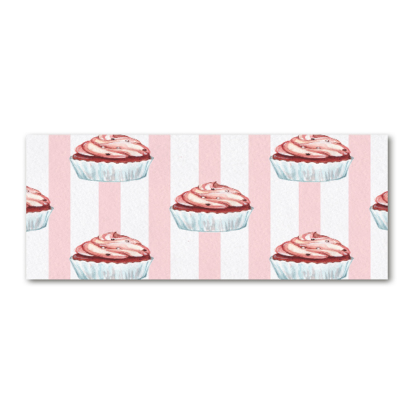 Quadro vetro acrilico Cupcakes