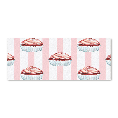 Quadro vetro acrilico Cupcakes