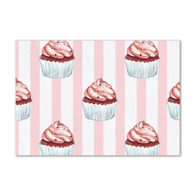 Quadro vetro acrilico Cupcakes