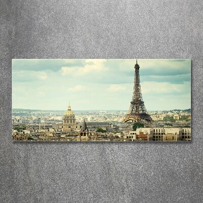 Quadro in vetro acrilico Torre Eiffel Parigi