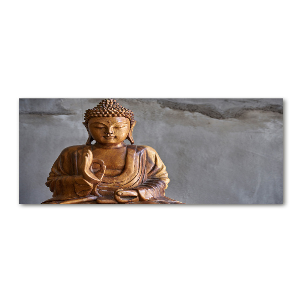 Quadro su vetro acrilico Buddha appeso