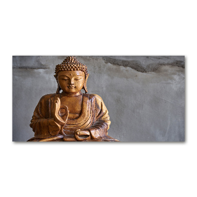 Quadro su vetro acrilico Buddha appeso