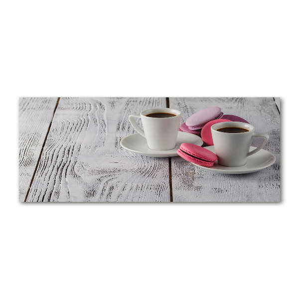 Quadro su vetro acrilico Caffè e biscotti