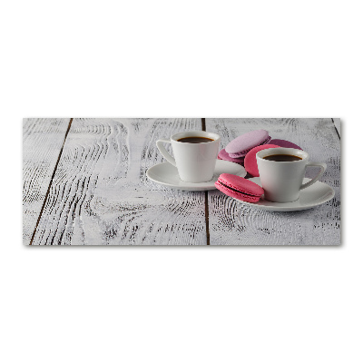 Quadro su vetro acrilico Caffè e biscotti