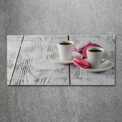 Quadro su vetro acrilico Caffè e biscotti