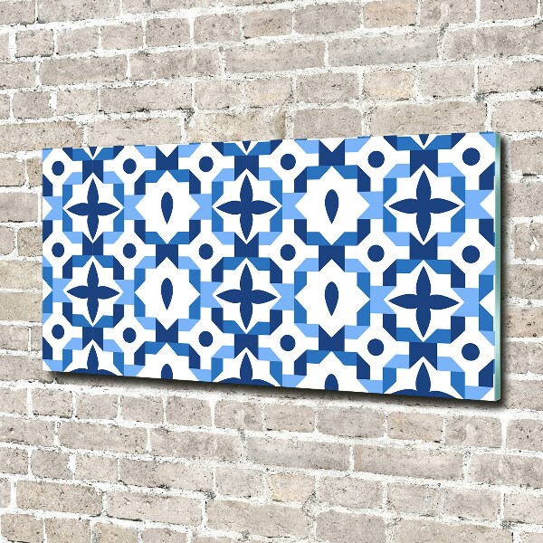 Quadro su vetro acrilico Sfondo geometrico