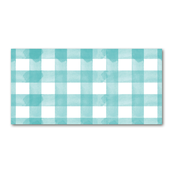 Quadro in vetro acrilico A quadri blu