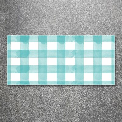 Quadro in vetro acrilico A quadri blu