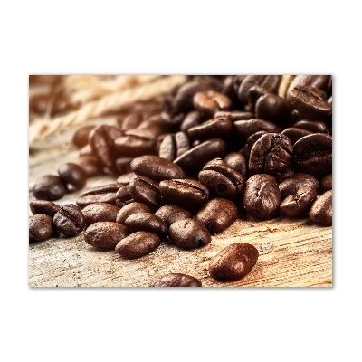 Quadro vetro acrilico Chicchi di caffè