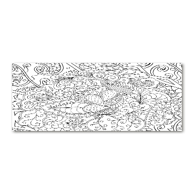 Quadro su vetro acrilico Ornamenti