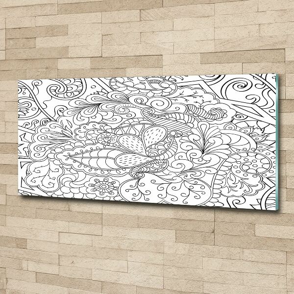 Quadro su vetro acrilico Ornamenti