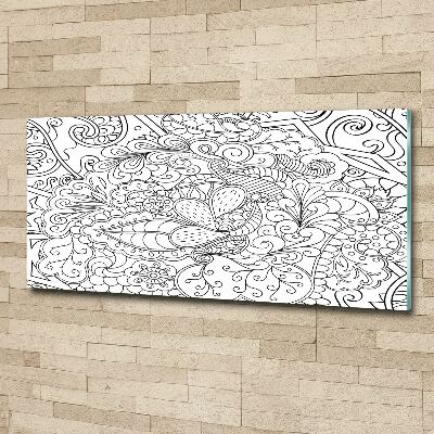 Quadro su vetro acrilico Ornamenti