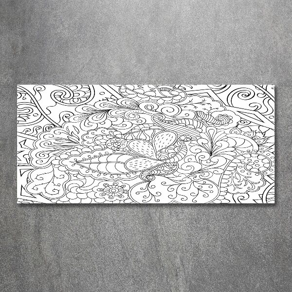 Quadro su vetro acrilico Ornamenti