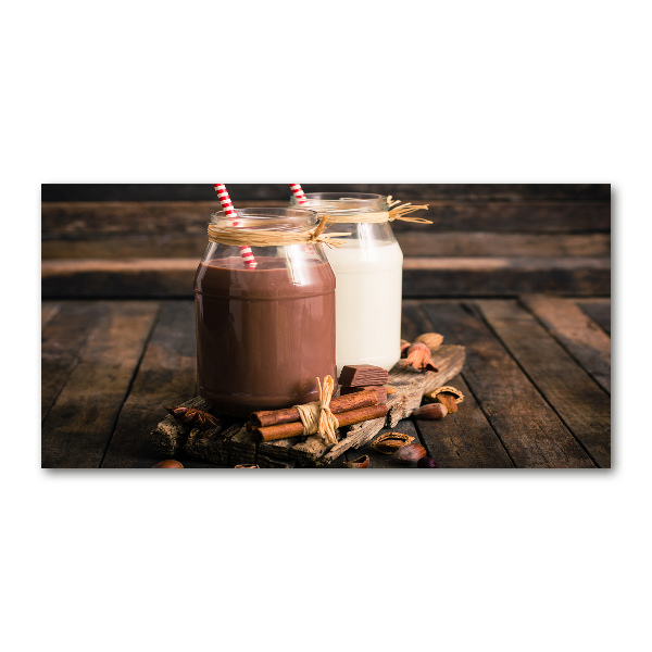 Quadro su vetro acrilico Cocktail in barattolo