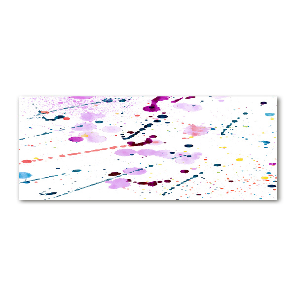 Quadro vetro acrilico Punti astratti