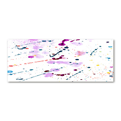 Quadro vetro acrilico Punti astratti