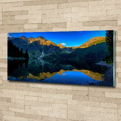 Quadro in vetro acrilico Monti Tatra