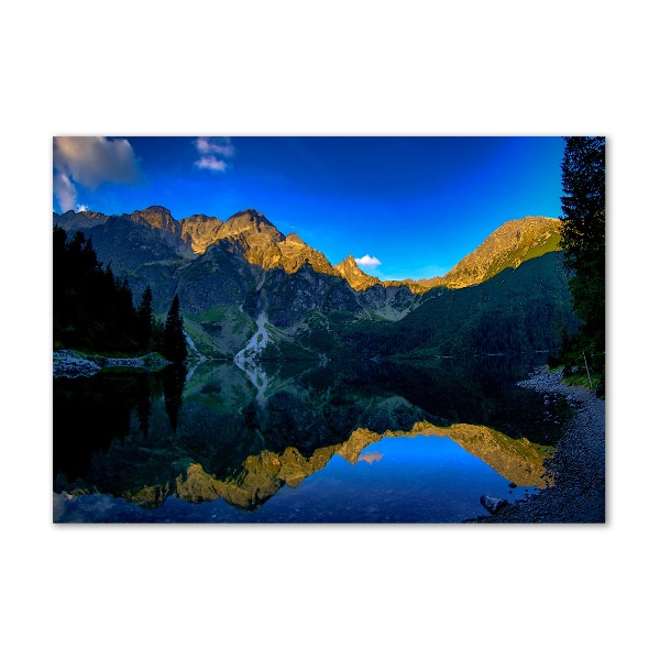 Quadro in vetro acrilico Monti Tatra