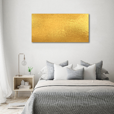 Quadro su vetro acrilico Sfondo in lamina d'oro
