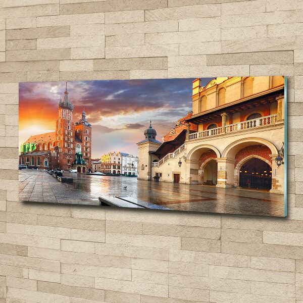 Quadro vetro acrilico Cracovia, Polonia