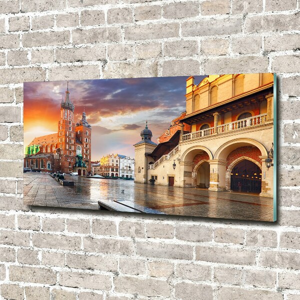 Quadro vetro acrilico Cracovia, Polonia