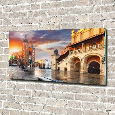 Quadro vetro acrilico Cracovia, Polonia