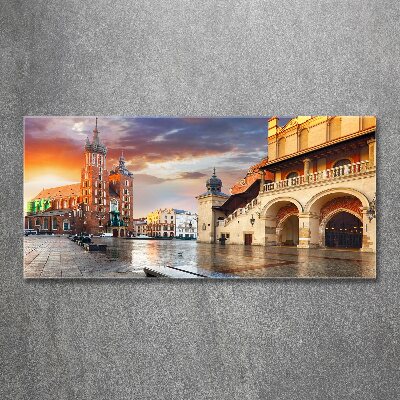 Quadro vetro acrilico Cracovia, Polonia