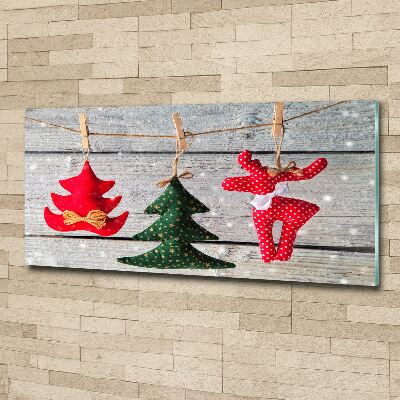 Quadro vetro acrilico Decorazioni su una corda