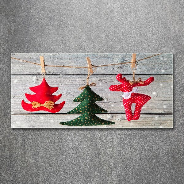 Quadro vetro acrilico Decorazioni su una corda