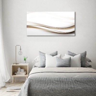 Quadro in vetro acrilico Onde astratte